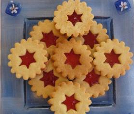 linzer cookies